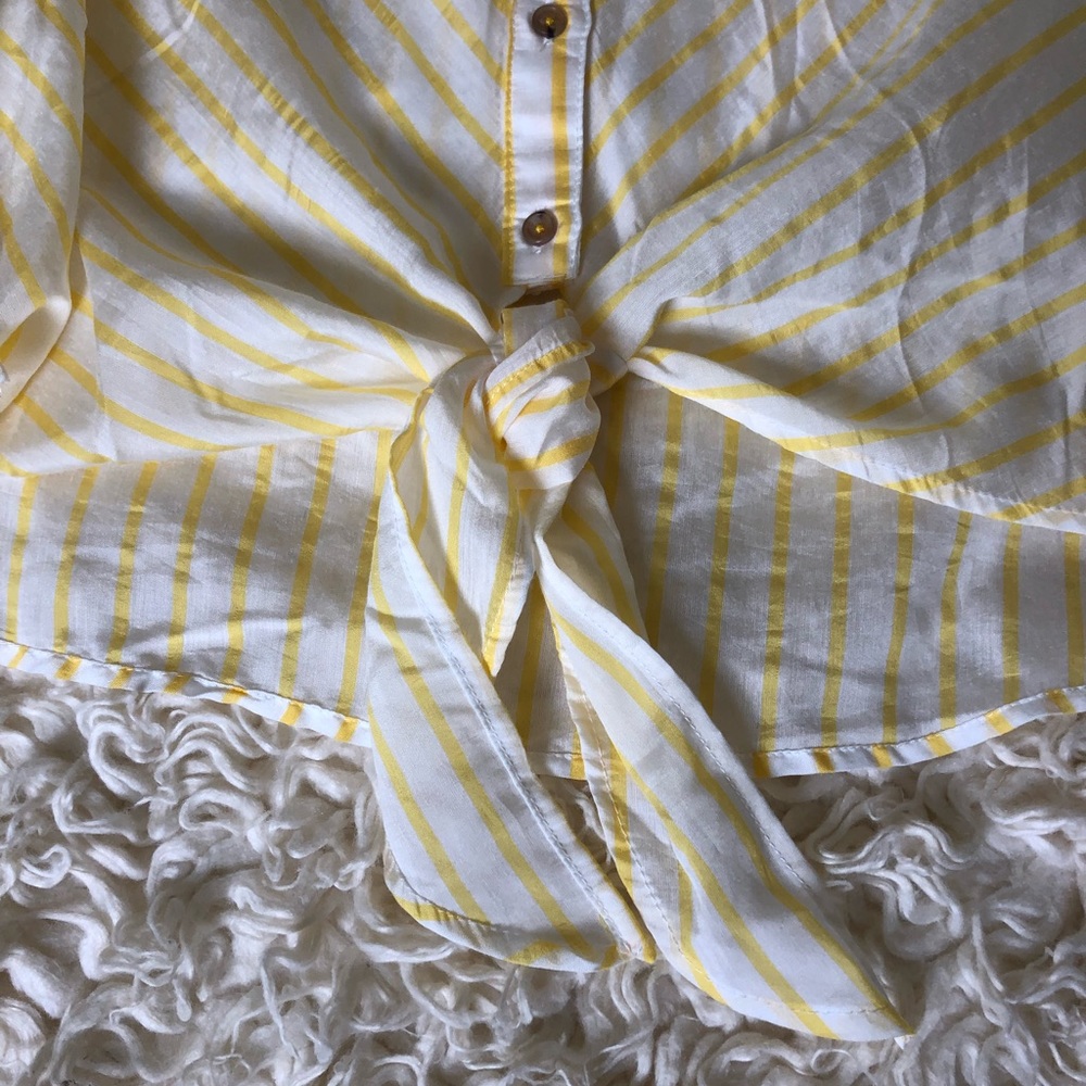 NWOT Maeve by Anthropologie Striped Top - Picture 3 of 5